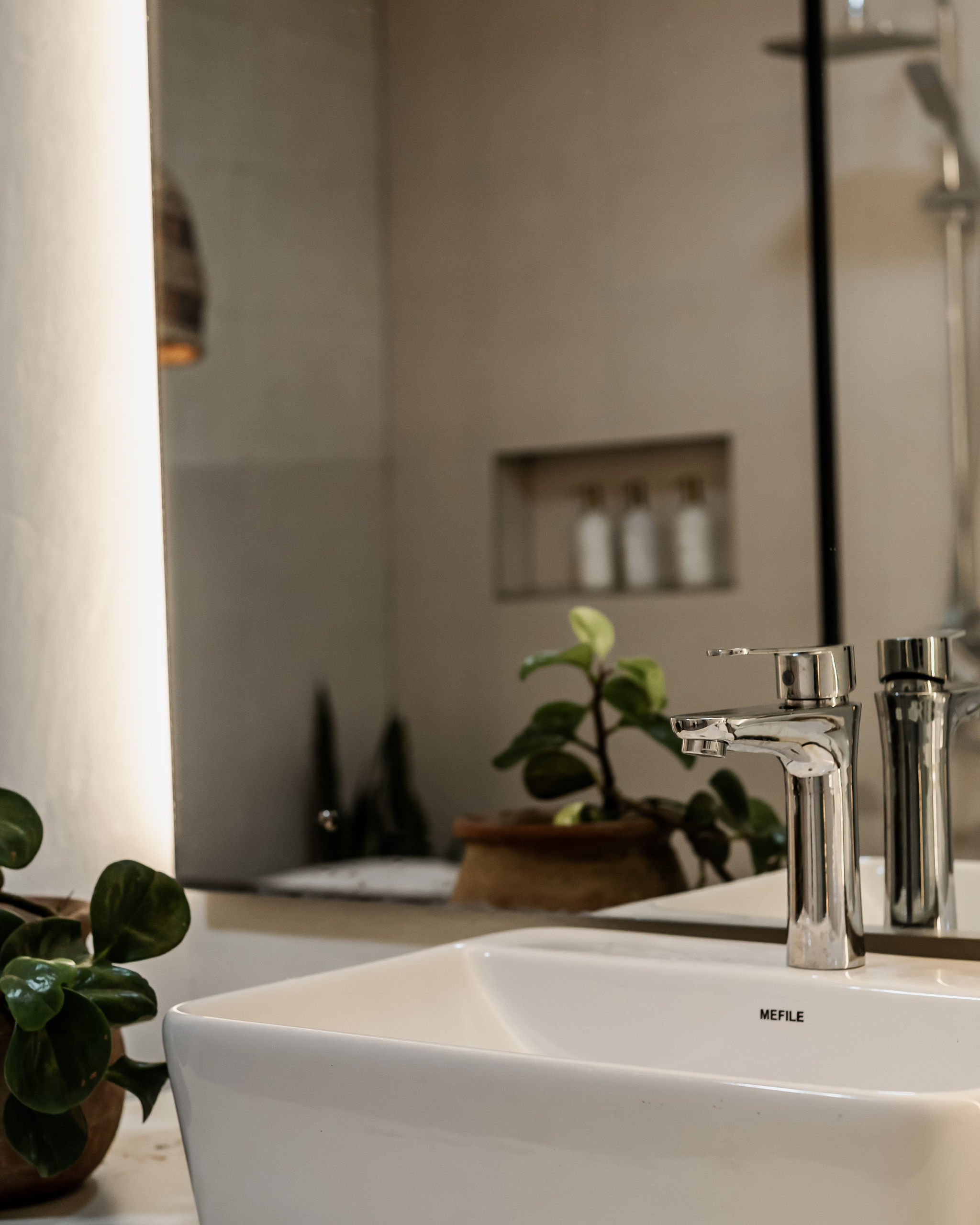 Bedroom space for rest and reflection